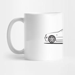 Mercedes Benz CLK C208 Wht Mug